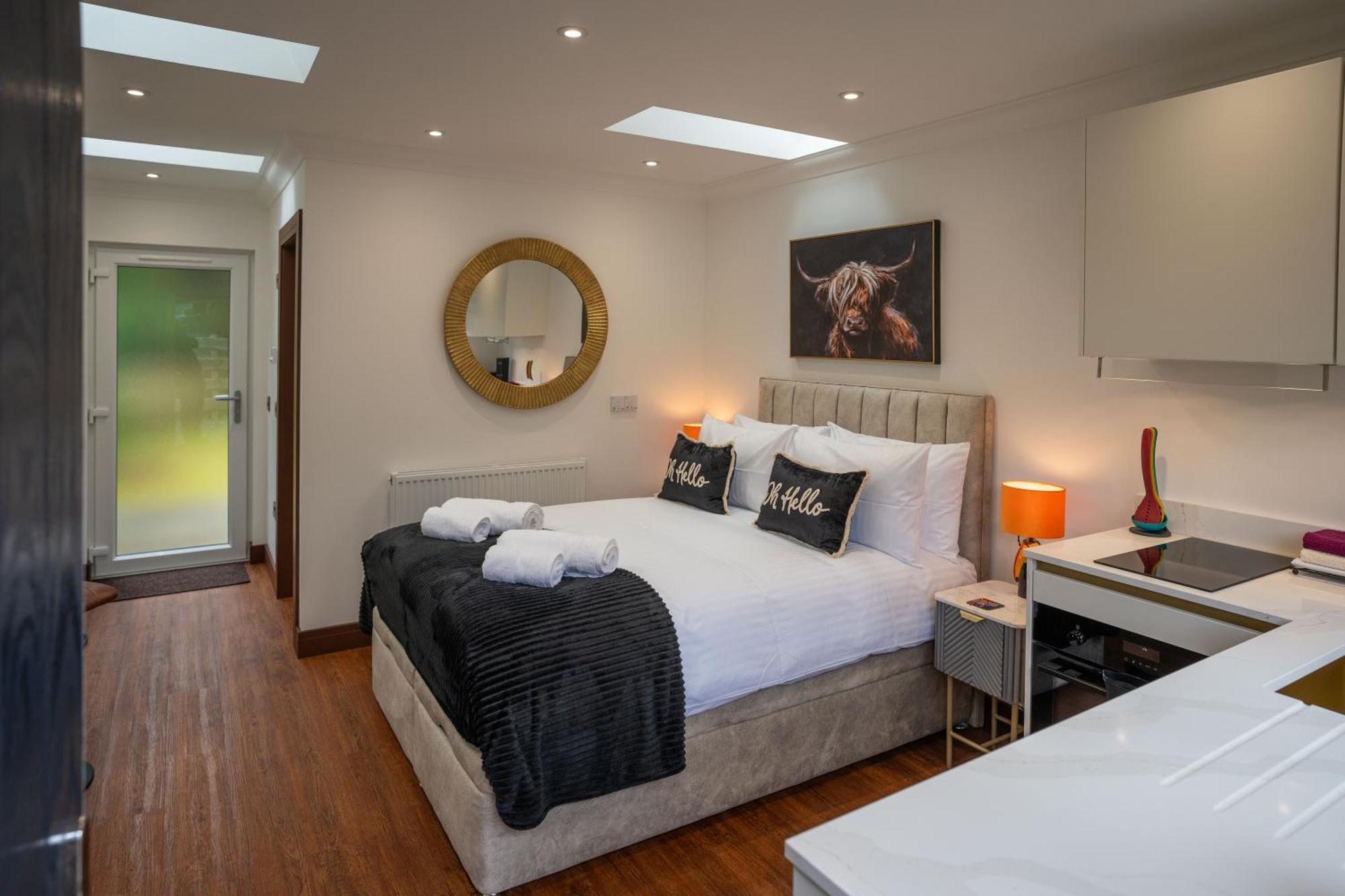 Heather Nook- Luxury Studio In Питлохри Экстерьер фото